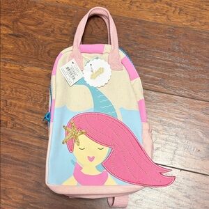 Mud Pie Pink and Blue Mermaid Backpack